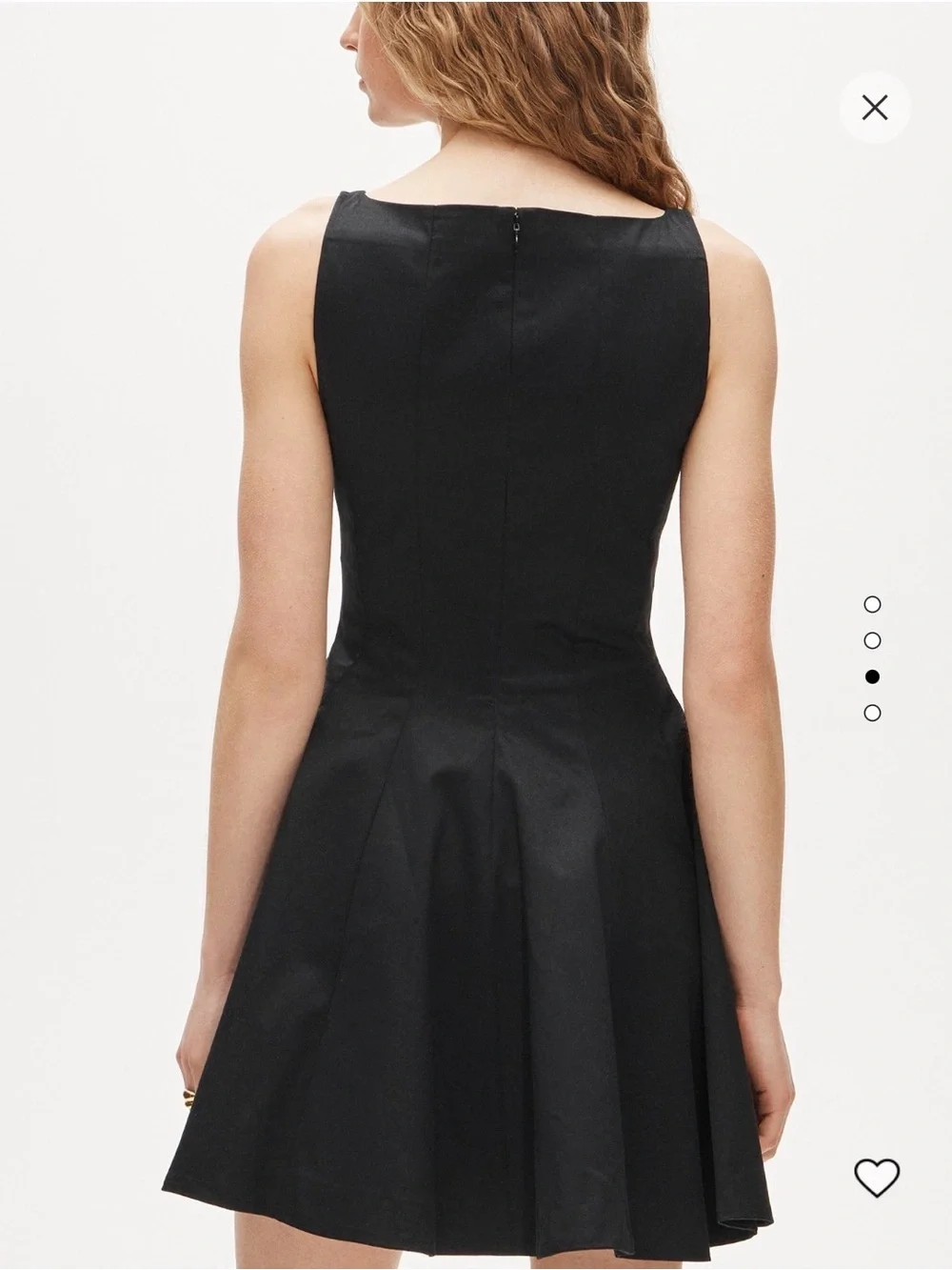 NWOT J. Crew Pleated Mini Dress